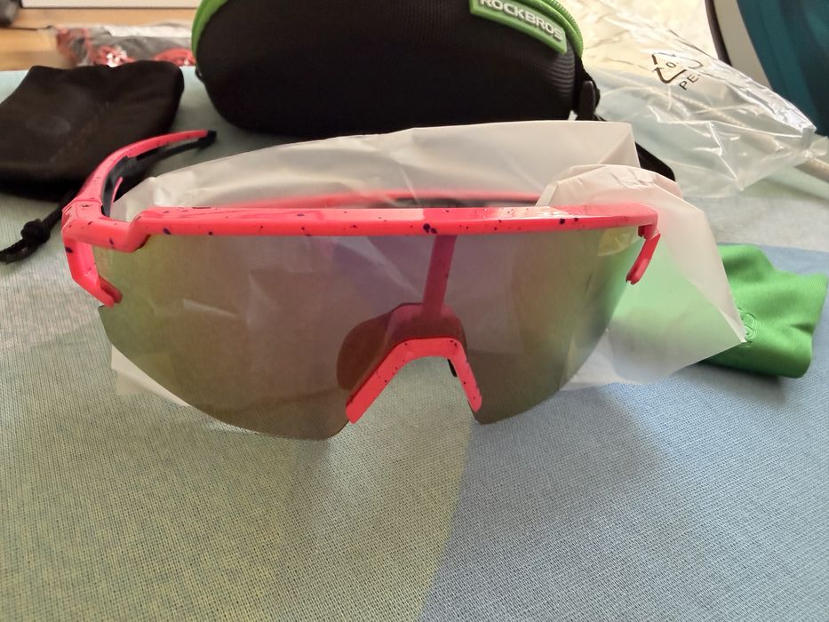 Nowe okulary Rockbros sp345 pink dla dzieci