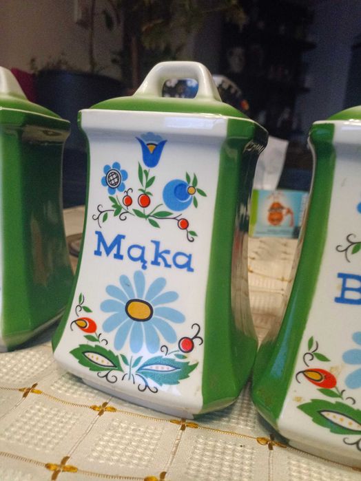 Pojemniki kuchenne lubiana PRL