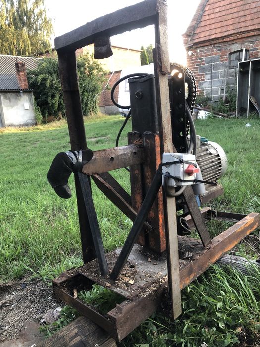 Lupiarka do drzewa 4kw duza przekladnia