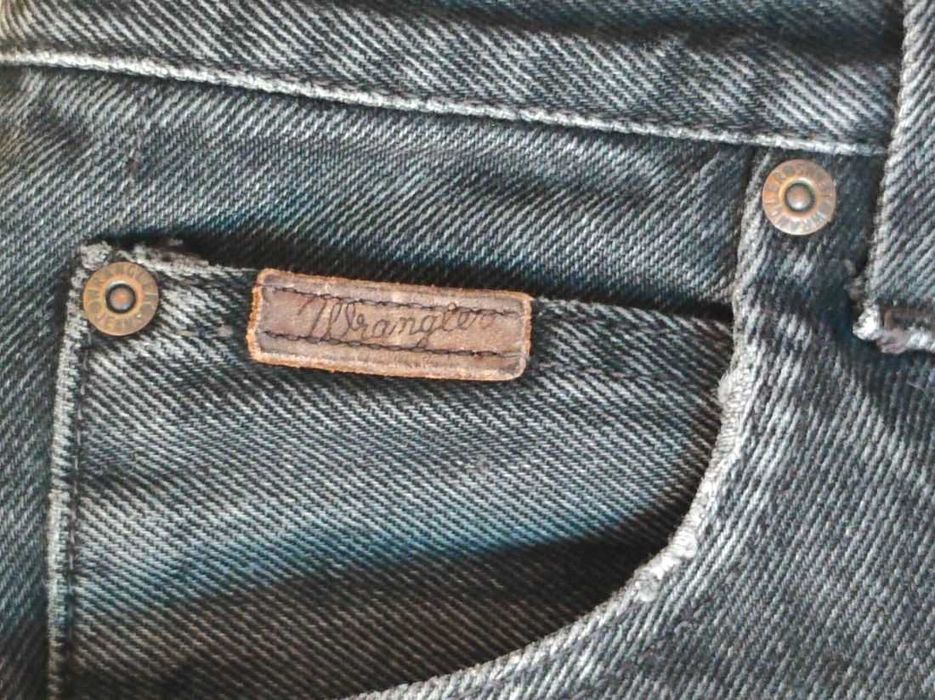 wrangler szerokie spodnie dżinsy wysoki stan damskie męskie