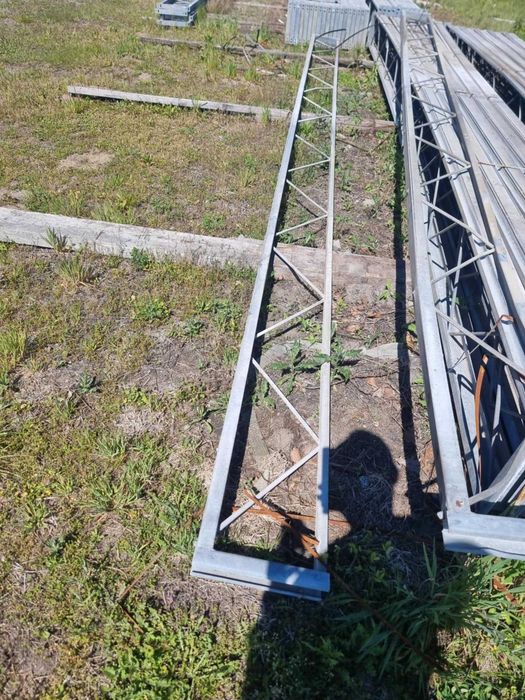 Wiązary wiata obora garaż kratownica pomost konstrukcja dachu ocynk