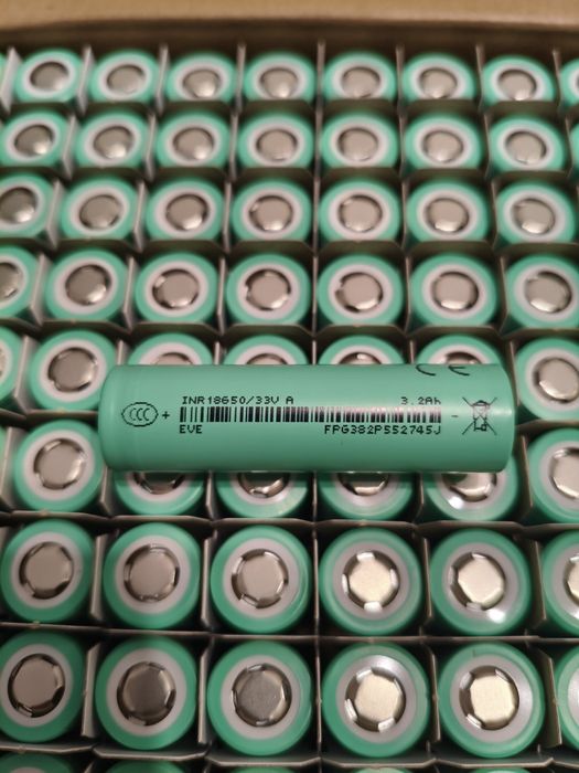 Акумулятор Eve inr 18650 33v 3200mah клас А