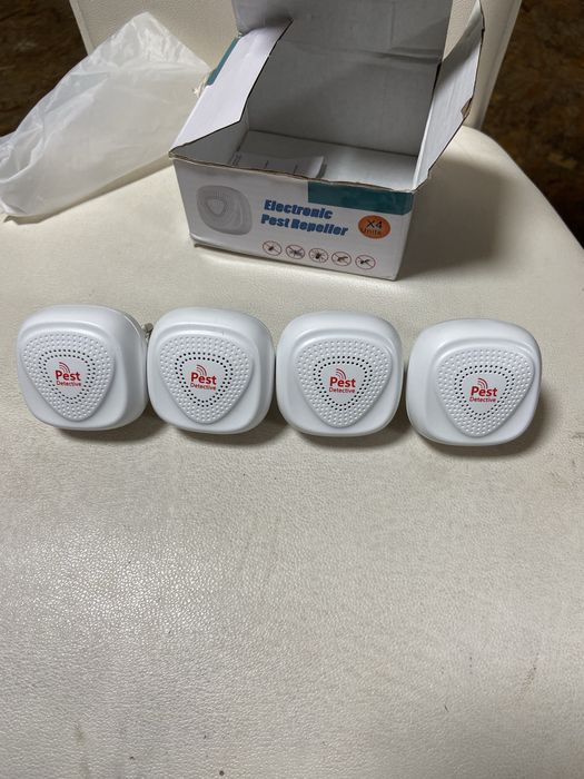 Ультразвуковий відлякувач гризунів та комах. 4 штуки в комплекті