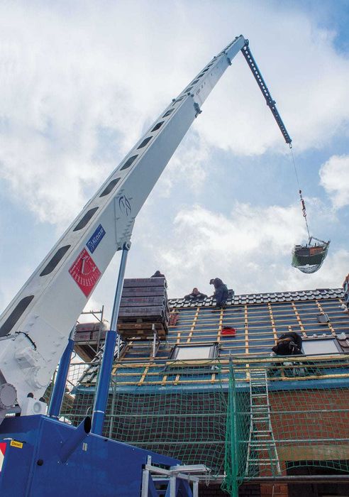 Klaas K23-33 RS diesel, dźwig dekarski na przyczepie DMC 3,5t., nowy