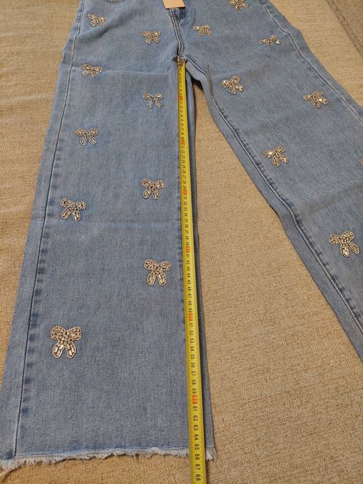 Джинси на дівчинку 12 років 128 134 140 146