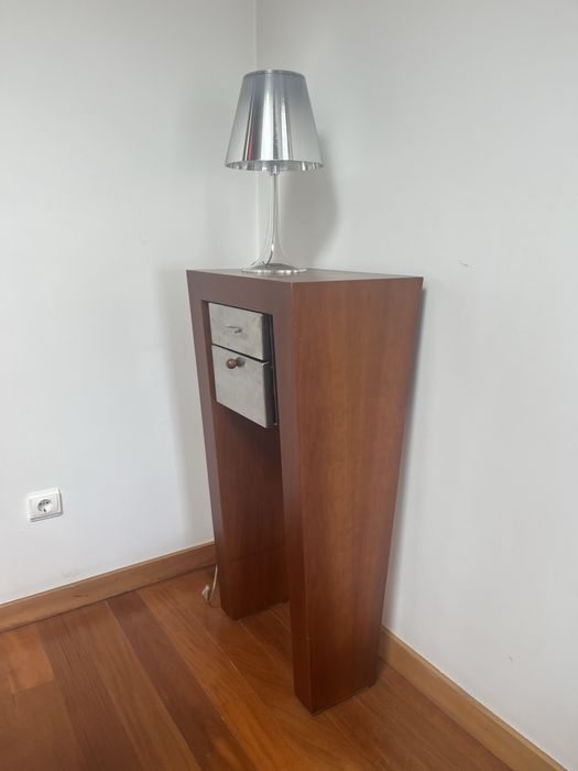 Movel decorarivo  com gavetas aco inox