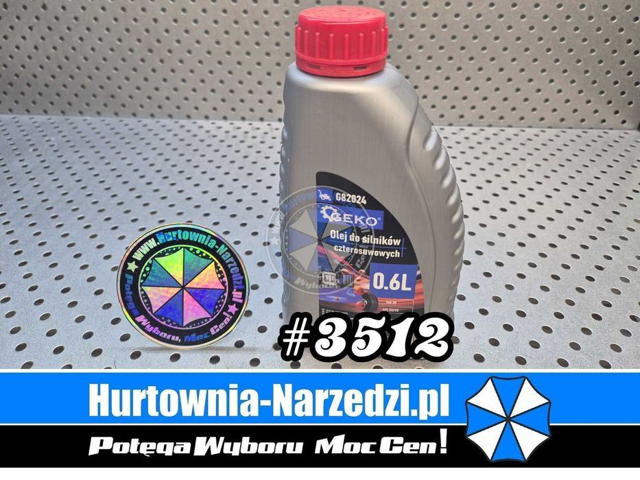 Olej do agregatów Olej do silników 4-suwowych SAE 10W 30 0,6L