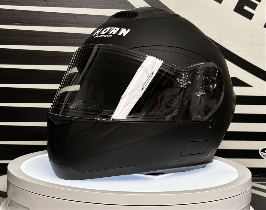 KASK motocyklowy HORN H831 nowy MATOWY S-L