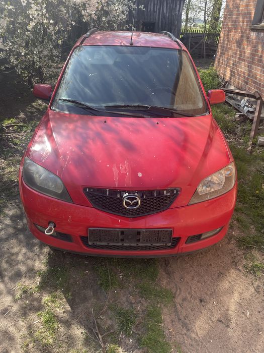 Mazda 2 1.6 benzyna bdb stan alu czesci 2004 bez rdzy