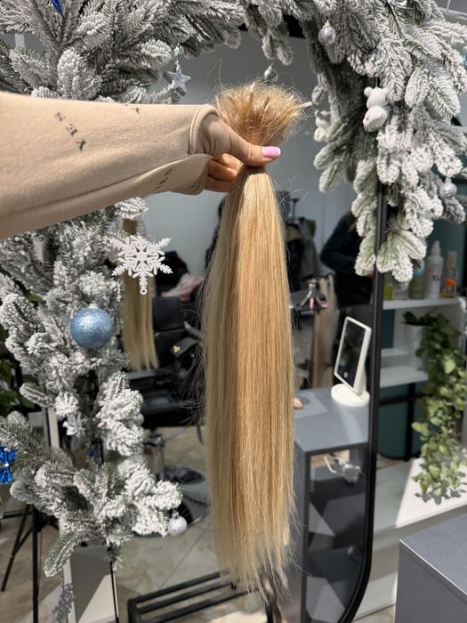 Волосы для наращивания словянка,светло-русый блонд 115 грамм 50 см