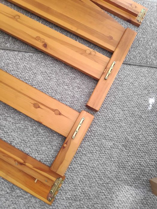 Rama łóżka sosnowa