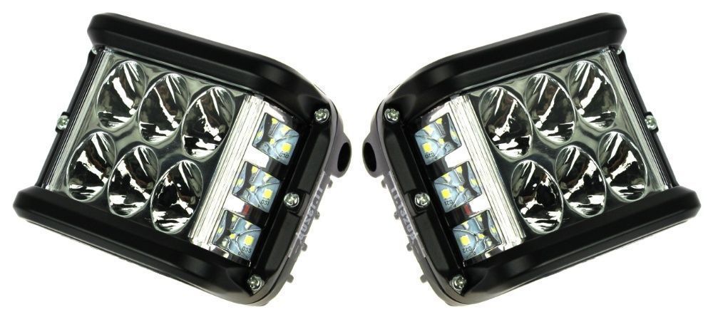 Lampa robocza 2szt 2x 12LED 36W Doświetlanie zakrętów