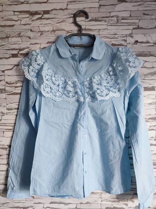 Рубашка блузка для девочки подростка в школу