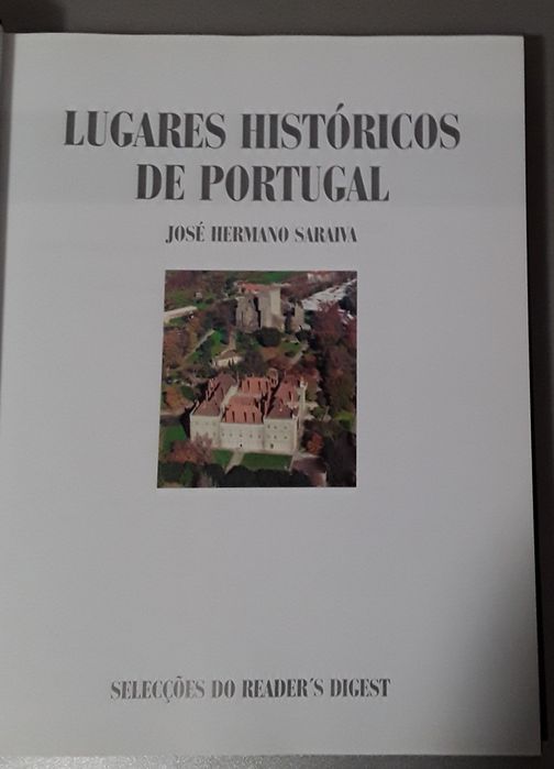 Livro: Lugares Históricos de Portugal, de José Hermano Saraiva