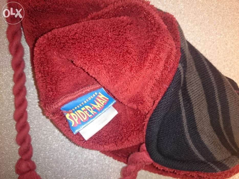 Czapka Spiderman zima 52 cm