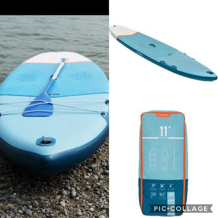 NSP Paddleboard 9 Epoxy prancha de SUP surf 9 Evolution Funboard FCS