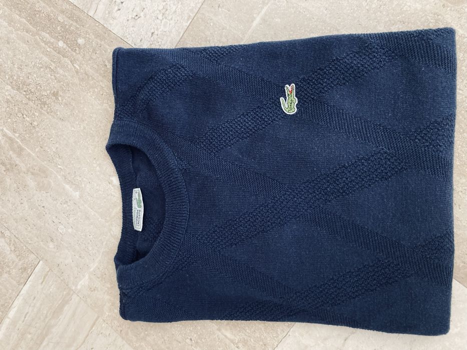 Sweter męski Lacoste r.L stan idealny