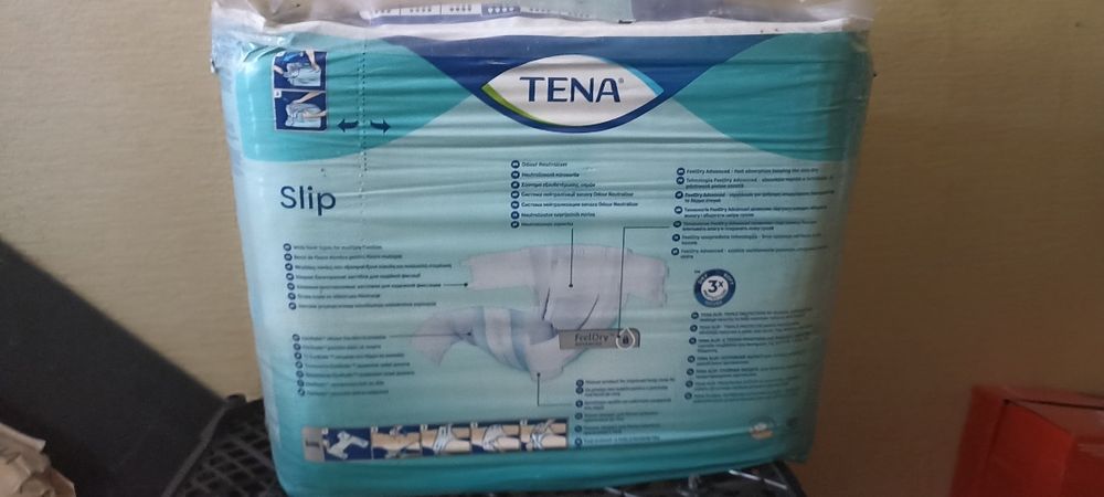 Підгузки для дорослих TENA 6 крапель "Slip Plus Large" L 30шт