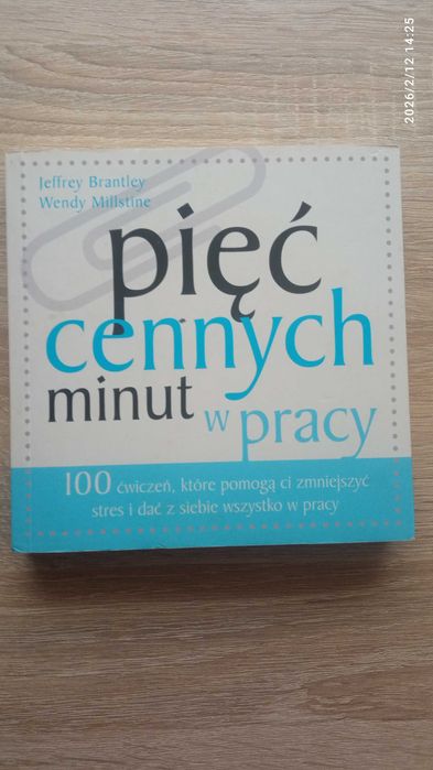 Książka "Pięć cennych minut w pracy"