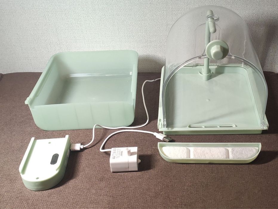 Душ для папуги з датчиком ручу