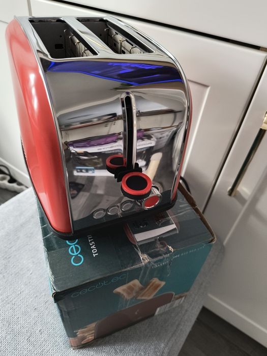 Toster Cecotec stal nierdzewna