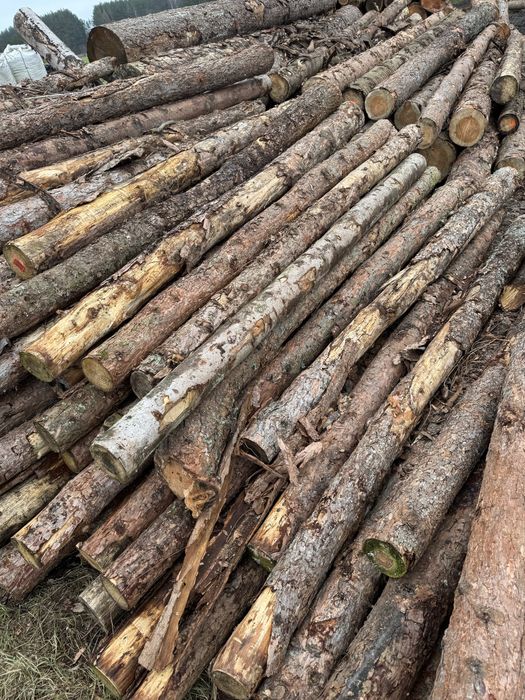 Stemple slupki ogrodzeniowe