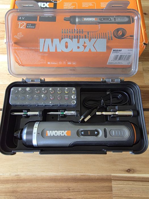 Wkrętak Akumulatorowy WORX WX242 4V 2,0AH 5NM led