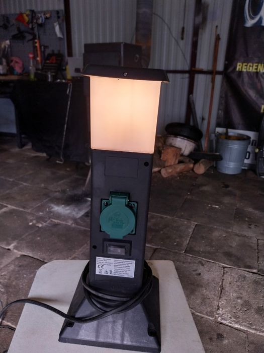Lampa ogrodowa przedłużać