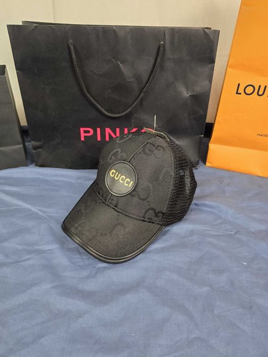 Czapka z daszkiem unisex Gucci siatka męska damska premium