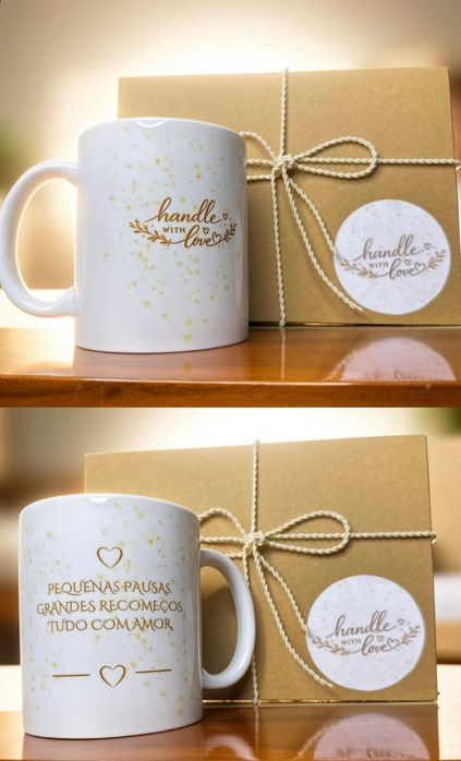 Canecas Personalizadas | Handle With Love