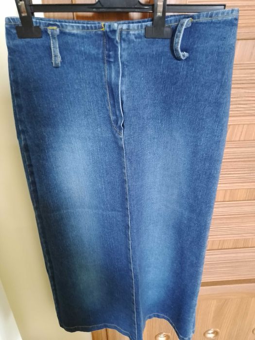 Spódnica długa jeans rozmiar 36