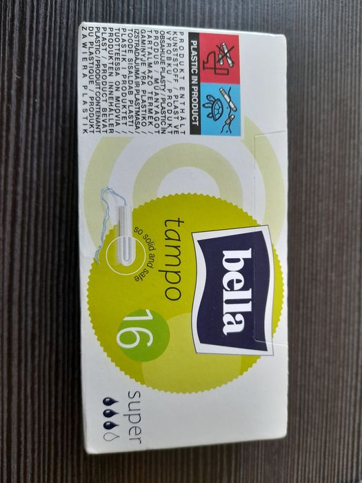 Tampony bella 16 sztuk nowe