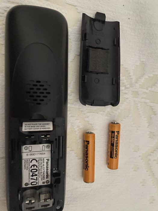 Telefone fixo sem fios Panasonic