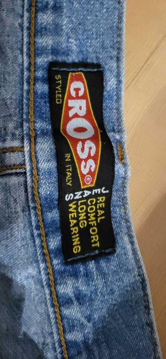 Spódnica Cross Jeans, jasny denim rozm. 40, Vintage