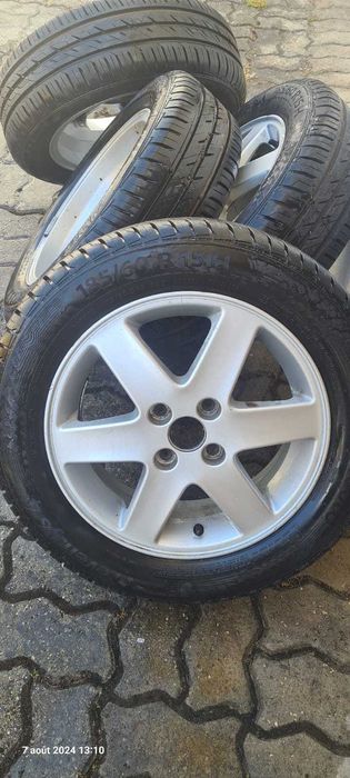 Jantes OZ 5J/15 com pneus novos