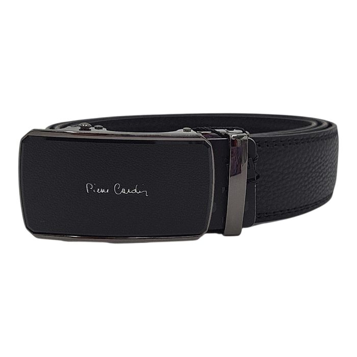 Pasek męski PIERRE CARDIN automat BLACK