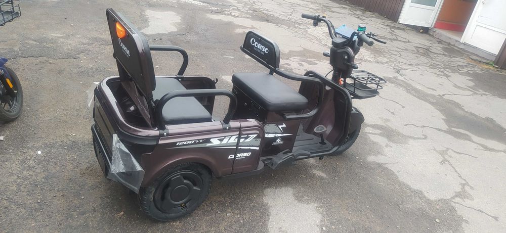 Электротрайк Corso Sig7, 1200W\72V\23Ah