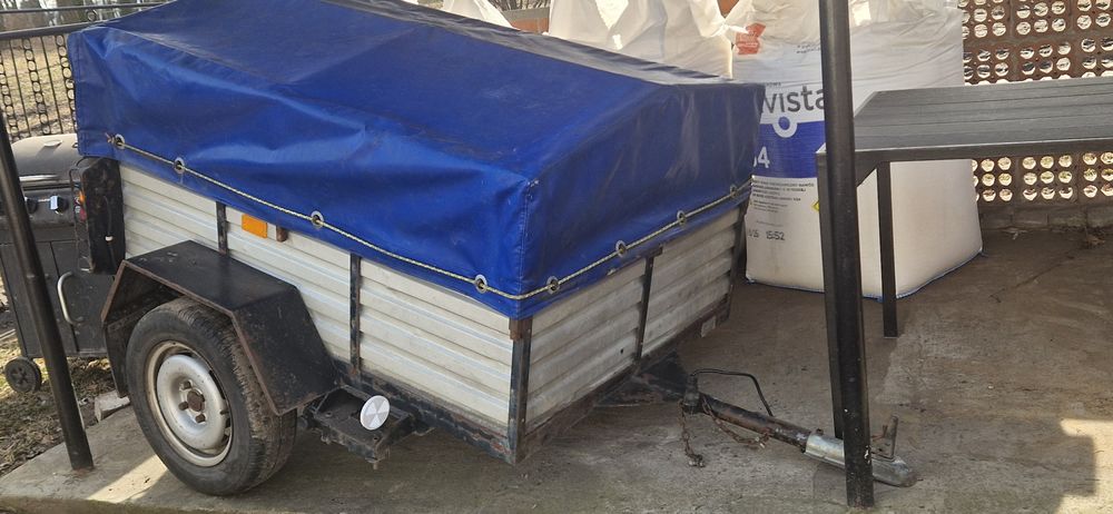 Przyczepka samochodowa lekka Plandeka DMC500