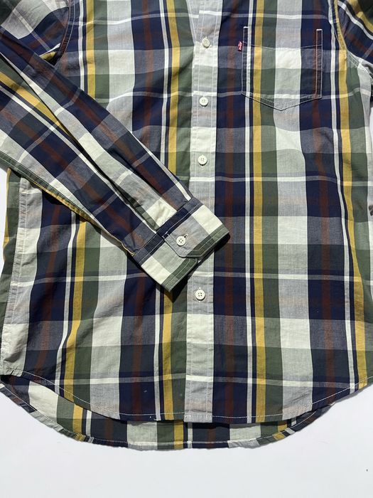 Levi's koszula w kratę bawełniana S stan bardzo dobry