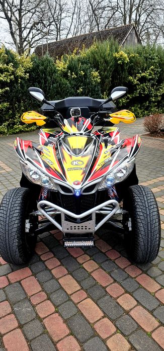 Śliczne Kymco Maxxer 450i, 4x4