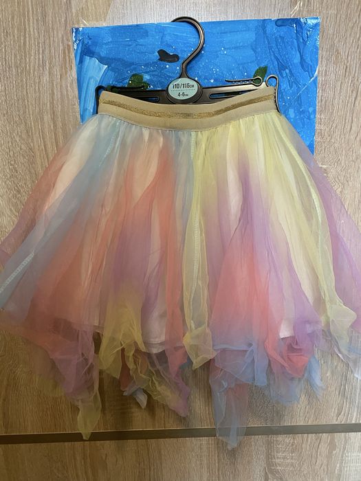 Спідниця фатинова різнокольорова 4-6 років