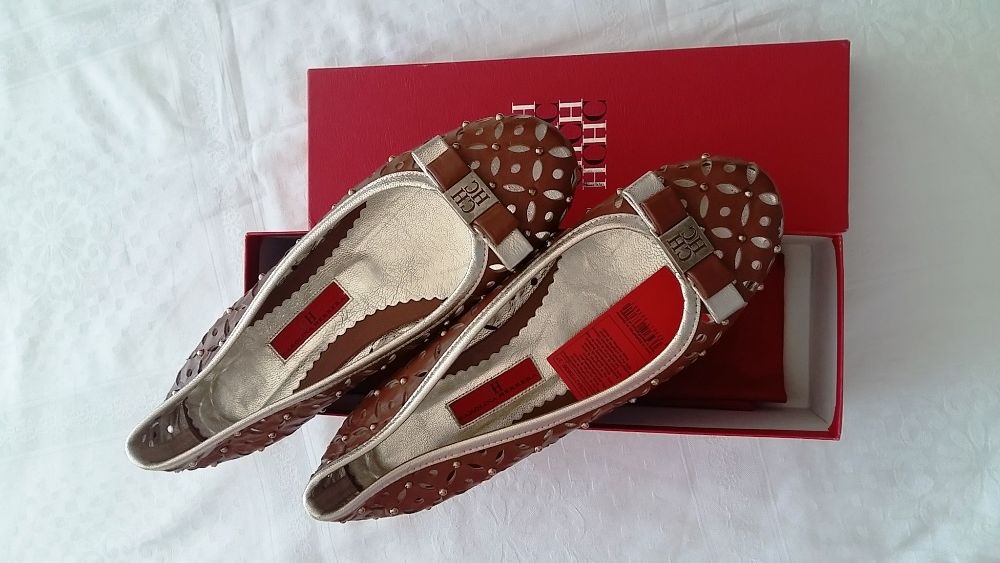 Sapatos bailarinas sabrinas carolina herrera