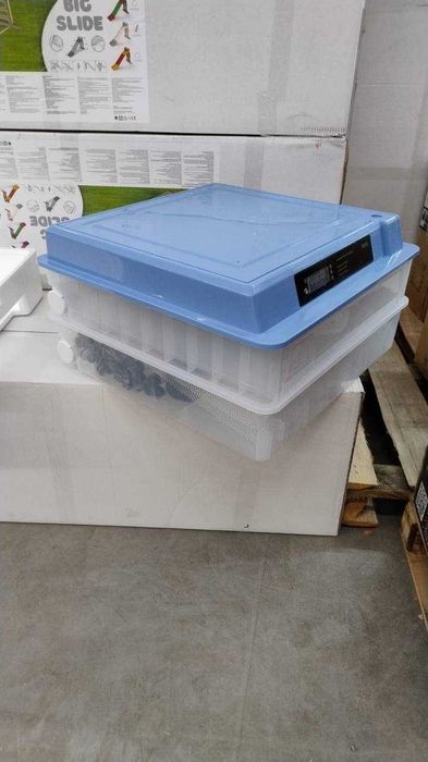 Автоматичний інкубатор 70–400 яєць живлення 12 та 220 В блекаут