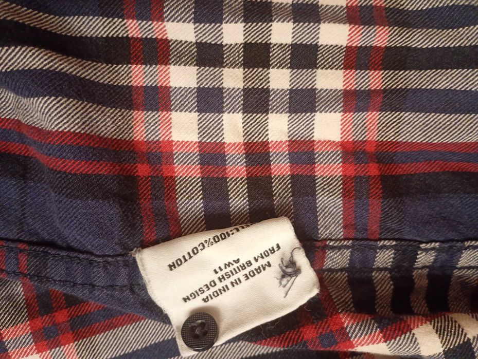 Koszula w kratę super dry