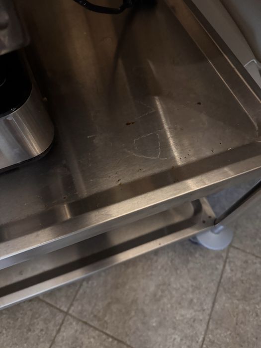 Carrinho de serviço inox