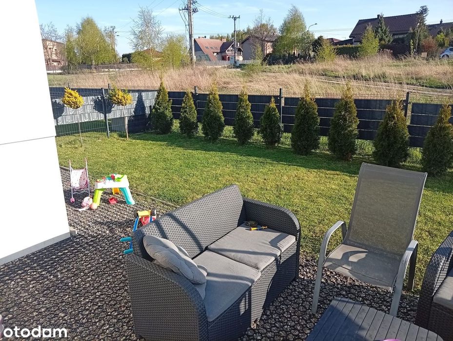 Wyjątkowe, dwupoziomowe mieszkanie 79,14m z dużym ogrodem ! Wyposażone