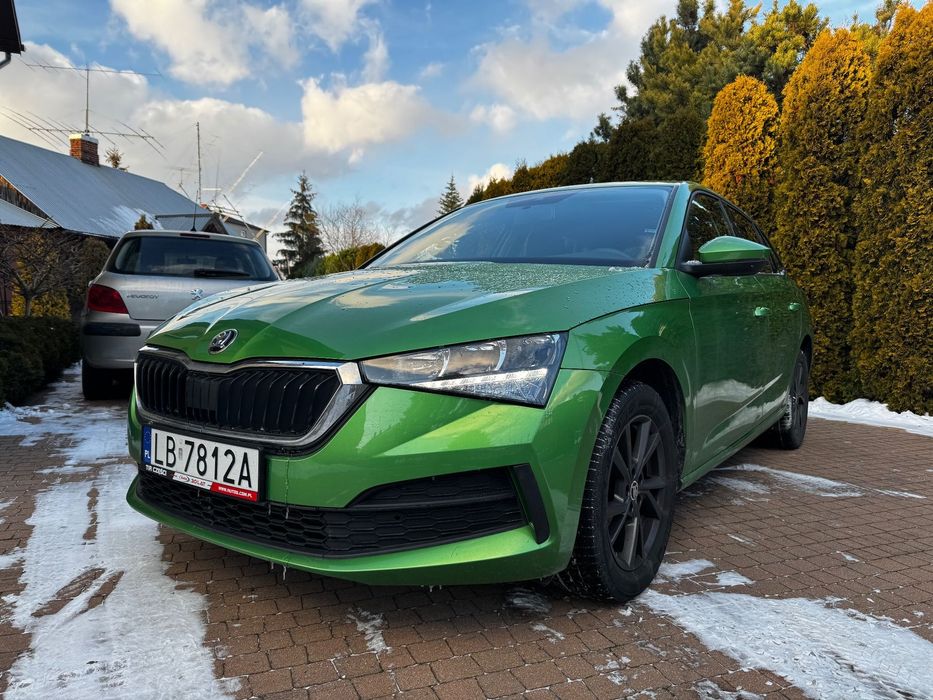 Skoda Scala Unikalny kolor, Podgrzewane fotele, AndroidAuto/Carplay, LED