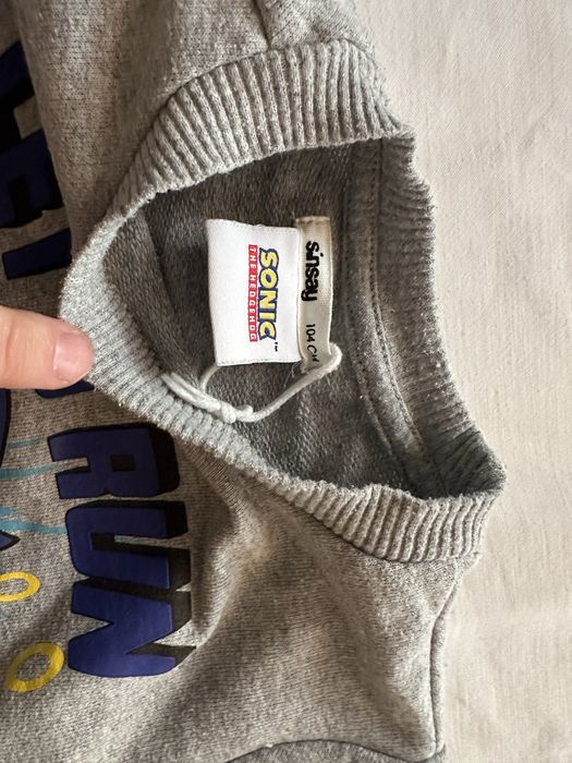 Szara bluza Sonik rozmiar 104