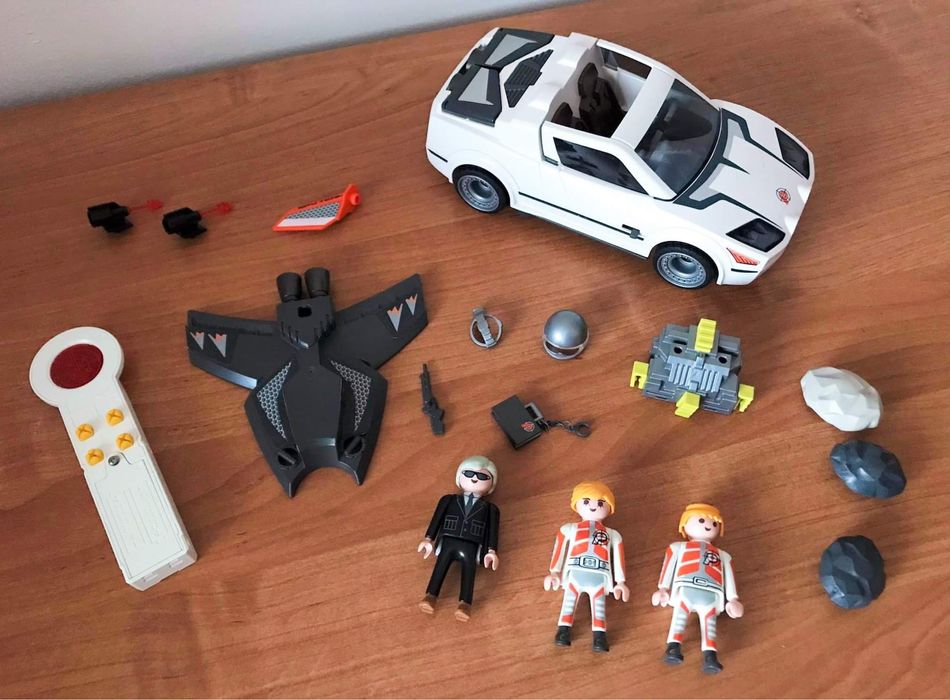 Playmobil Ilha bonecos spy ciencia caravana Coleção carro