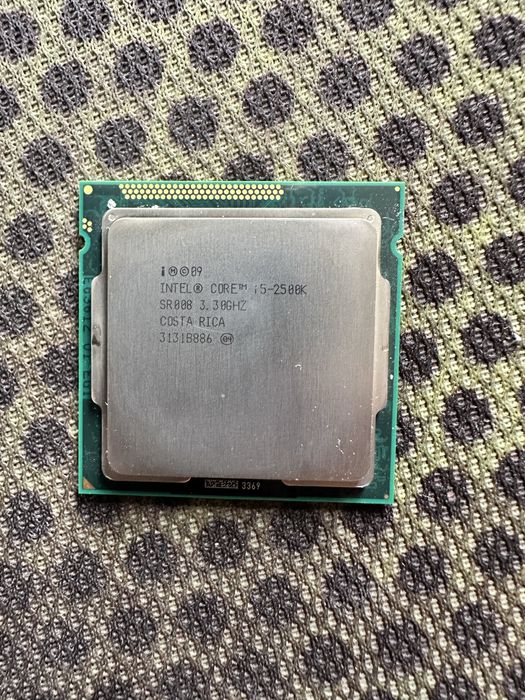 Процесор intel i5 2500k 3.3-3,7 + оперативка DDR3  6Gb 1333